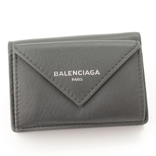 Balenciaga - BALENCIAGA バレンシアガ ペーパーミニウォレット 財布 三つ折り財布