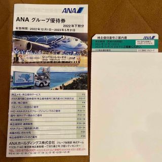 エーエヌエー(ゼンニッポンクウユ)(ANA(全日本空輸))のANAグループ優待券(ショッピング)