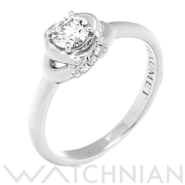 【福袋セール】 CHAUMET - /ダイヤモンド Pt950プラチナ リング・指輪 レディース Chaumet ショーメ 中古 リング(指輪)