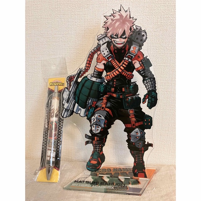 集英社 - 爆豪勝己 アクリルMEGAフィギュア セリフチャーム付き