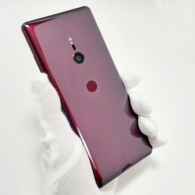 ♦ Xperia エクスペリア XZ3 SOV39 ボルドーレッド