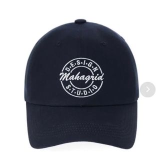 【UNISEX】MAHAGRID／CAP マハグリ　帽子　ネイビー(キャップ)