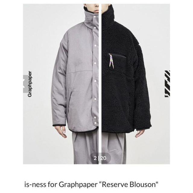 お買い得モデル Graphpaper - 【21AW イズネス×グラフペーパー コラボ