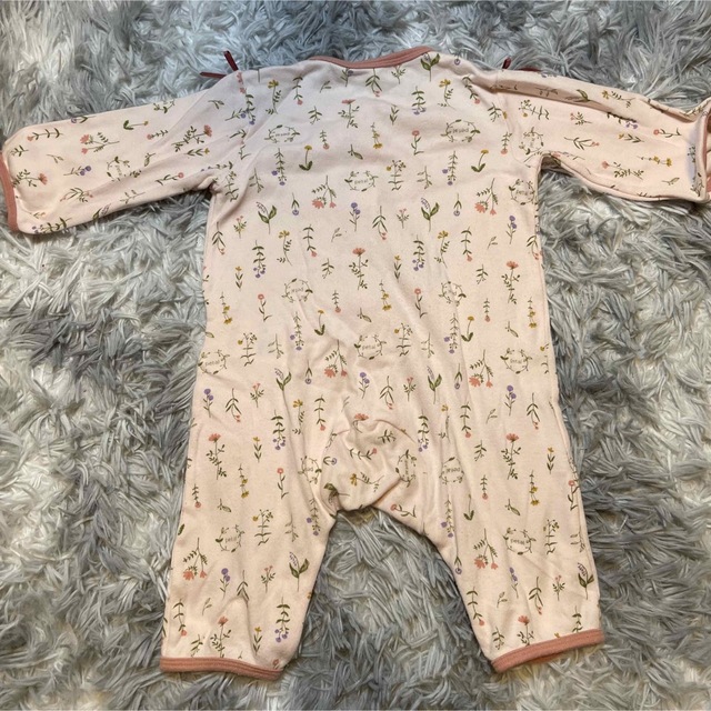 高額売筋 ミキハウス 70 BeBe 80 ロンパース 2枚セット 長袖 カバーオール ロンパース べべ&ユニクロ 70cm