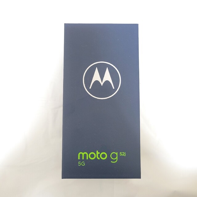 BLACKシリーズMOTOROLA スマートフォン moto g52j 5G インクブラック