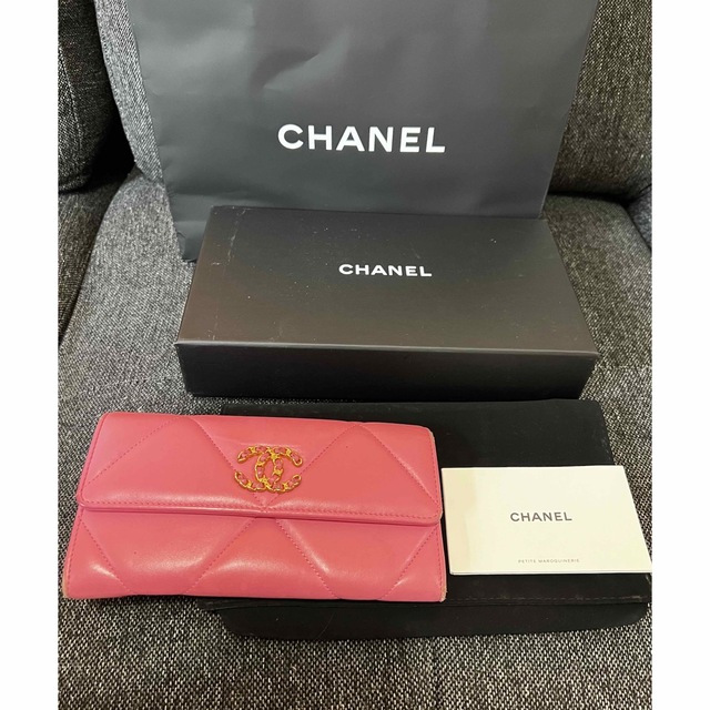ー品販売 CHANEL CHANEL/シャネル/マトラッセ/ピンク/長財布/ - 財布