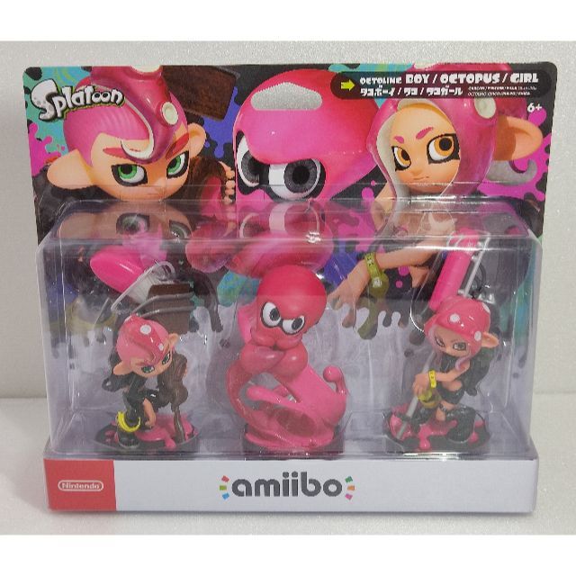 エンタメ/ホビーamiibo スプラトゥーン トリプルセット タコガール タコ タコボーイ