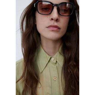 ザラ(ZARA)のZARA ストライプシャツ(シャツ/ブラウス(長袖/七分))