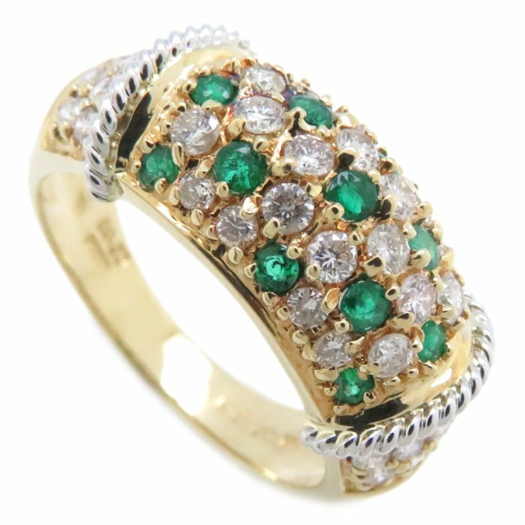 絶対一番安い 指輪 リング エメラルド0.30ctダイヤモンド0.65ct 64495
