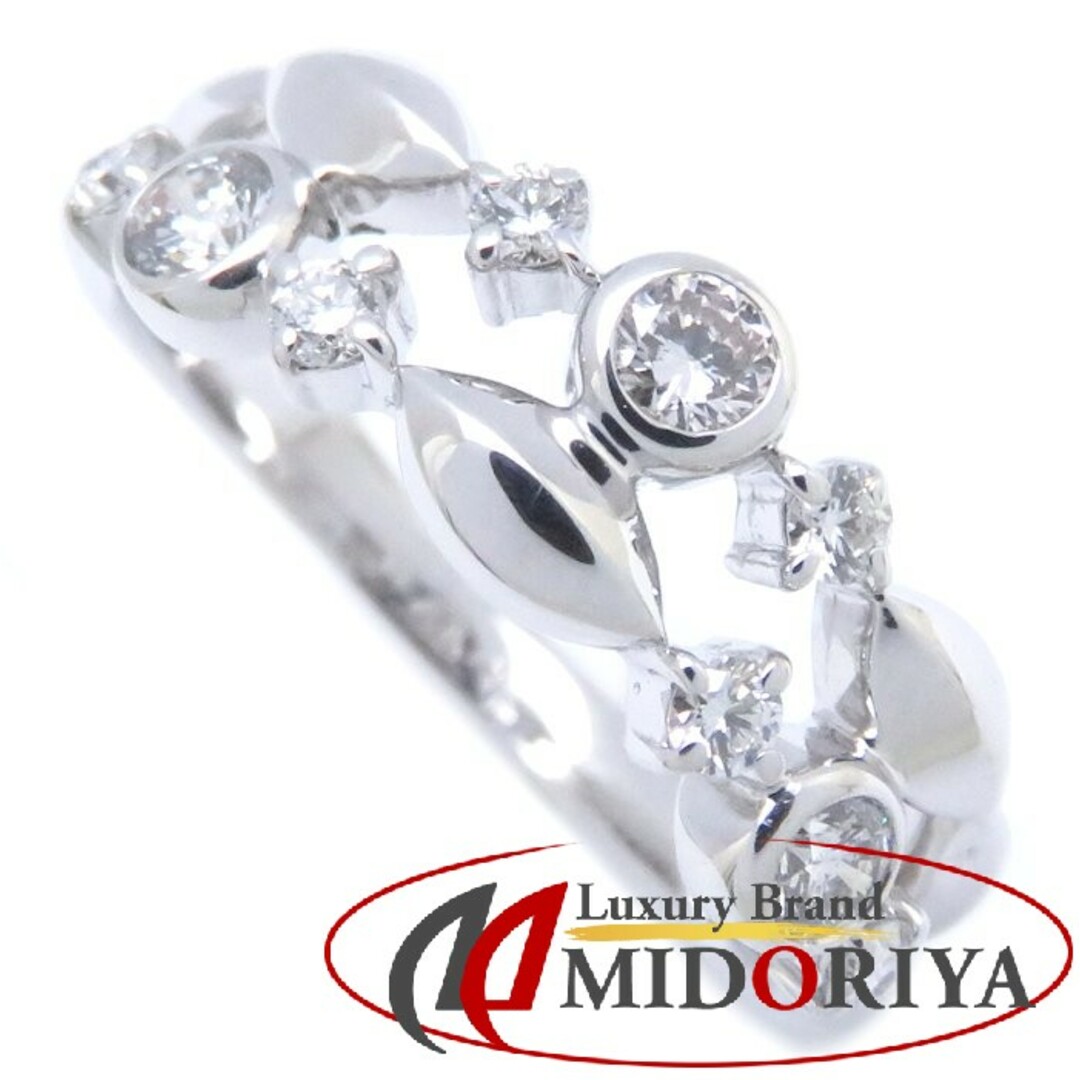 若者の大愛商品 K18WG ダイヤモンド0.43ct 16号 指輪 リング