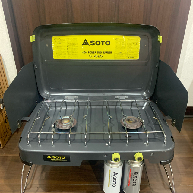 正規品販売! SOTOハイパワー2バーナー ST-525 ナチュラム ホワイト