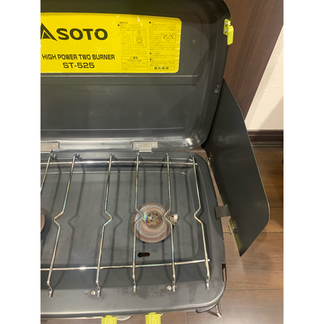 ソト(SOTO) ハイパワー2バーナー ST-525 別売の専用収納バック付 祝