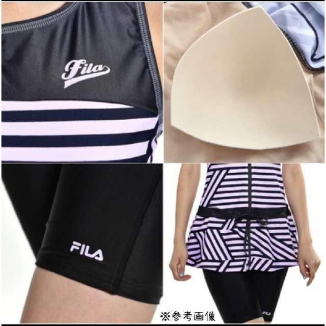 FILA(フィラ)のFILA フィラ　フィットネス水着　スクール水着　セパレート　チュニック レディースの水着/浴衣(水着)の商品写真