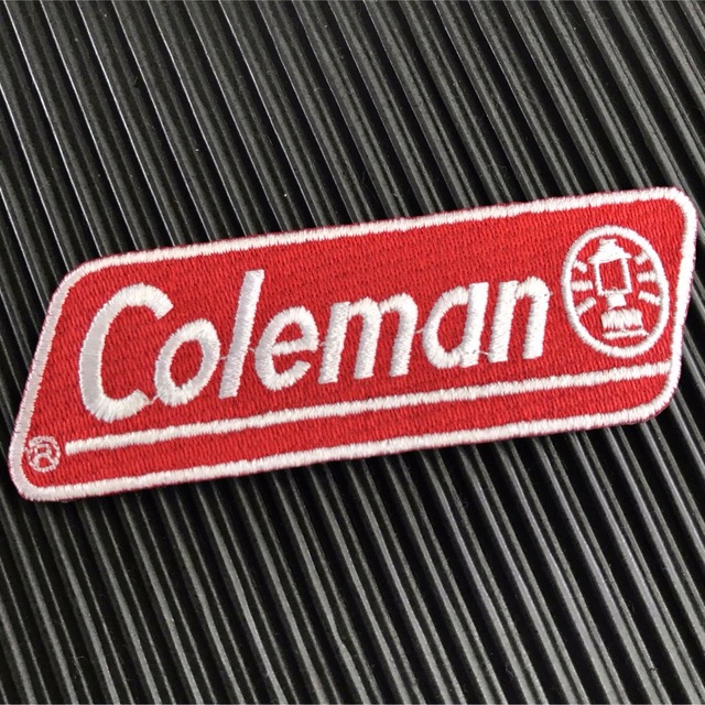 Coleman(コールマン)のCOLEMAN コールマン ロゴ アイロンワッペン パッチ 95×30mm 10 ハンドメイドの素材/材料(各種パーツ)の商品写真