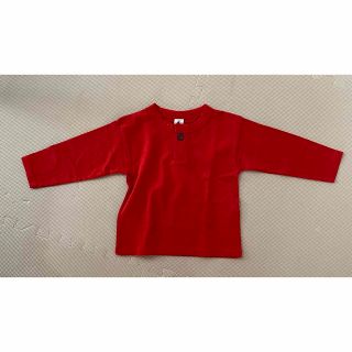 プチバトー(PETIT BATEAU)のプチバトー　新品　ロンT  赤(シャツ/カットソー)