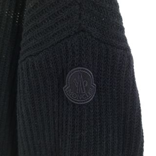 MONCLER モンクレール CICLISTA TRICOT H20939F00005 ウール ニット プルオーバー セーター ブラック