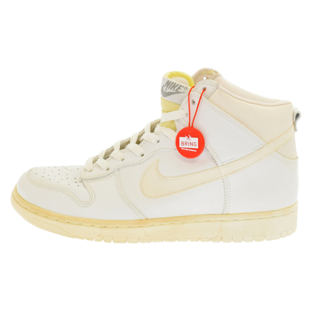 NIKE ナイキ 98年製 DUNK HIGH LE WHITE デッドストック ダンク ハイカット ホワイト US10/28.0cm 630335-11130センチワイズ