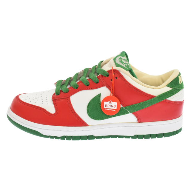 NIKE ナイキ DUNK LOW (LTD) 307734-131 ダンク ロー EU フットロッカー別注カラー ローカットスニーカー US10 ホワイト/レッド/グリーン