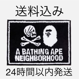 ネイバーフッド(NEIGHBORHOOD)のA BATHING APE x NEIGHBORHOOD Rug Mat(ラグ)