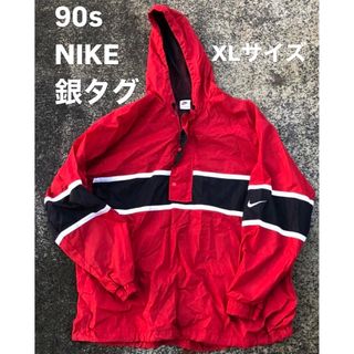 90年代 ナイキ NIKE フード付き ウインドブレーカー メンズL ヴィンテージ /eaa324942