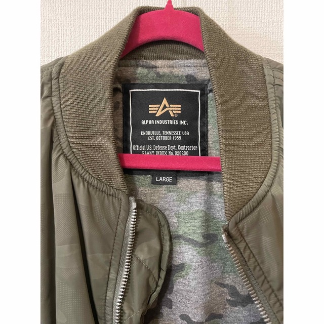 ALPHA INDUSTRIES(アルファインダストリーズ)のALPHA MA-1ジャケット＊最終お値下品＊ メンズのジャケット/アウター(フライトジャケット)の商品写真