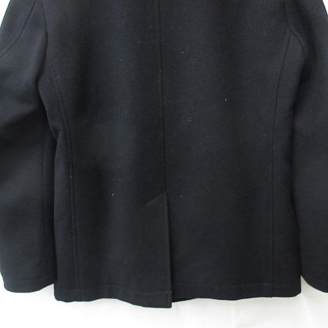 マーガレットハウエル MHL Pコート ピーコート ウール 黒 ブラック M