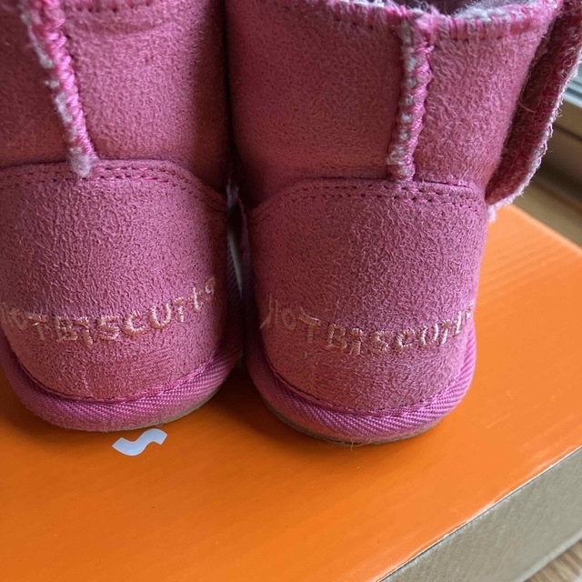 HOT BISCUITS(ホットビスケッツ)のブーツ　16.0センチ　女の子 キッズ/ベビー/マタニティのキッズ靴/シューズ(15cm~)(ブーツ)の商品写真