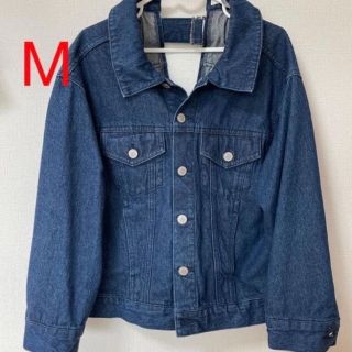 セシルマクビー(CECIL McBEE)の【中古】セシルマクビー オーバーサイズGジャン ネイビー M(Gジャン/デニムジャケット)