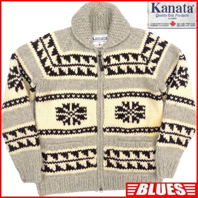 カウチン セーター kanata ニット XL カナダ製 カナタ HN1762 今年も
