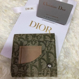 ディオール(Christian Dior) 財布(レディース)（グリーン・カーキ/緑色 