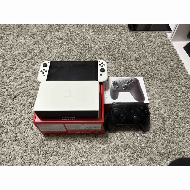 ニンテンドースイッチ有機ELホワイト　未使用品