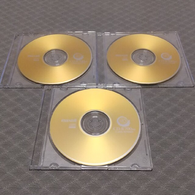 【３枚セット！】ケース付 未使用 CD-R エンタメ/ホビーのCD(その他)の商品写真