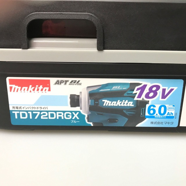 Makita(マキタ)の▼▼MAKITA マキタ 電動工具 インパクトドライバ 本体＋ケース セット TD172D インテリア/住まい/日用品の文房具(その他)の商品写真