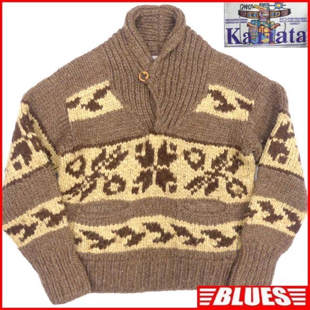 カウチン セーター kanata ニット XL カナダ製 カナタ HN1768 【 開梱