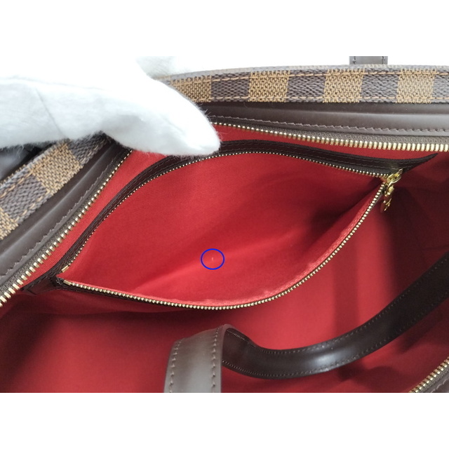 LOUIS VUITTON チェルシー トートバッグ ダミエ エベヌ LOUIS VUITTON チェルシー トートバッグ ダミエ エベヌ