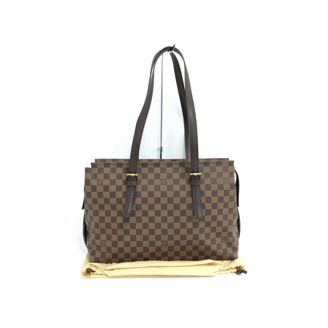 LOUIS VUITTON チェルシー トートバッグ ダミエ エベヌ LOUIS VUITTON チェルシー トートバッグ ダミエ エベヌ