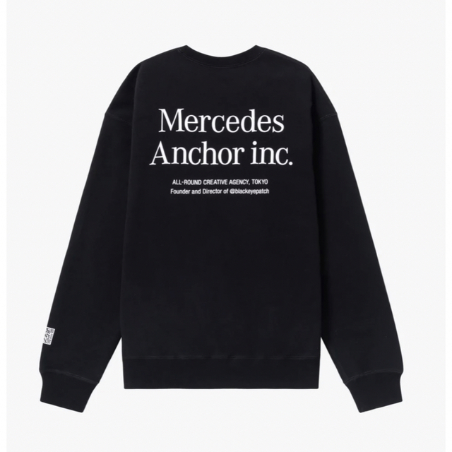 mercedes anchor inc crew sweat black M