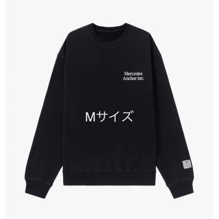 ワンエルディーケーセレクト(1LDK SELECT)のmercedes anchor inc crew sweat black M(スウェット)