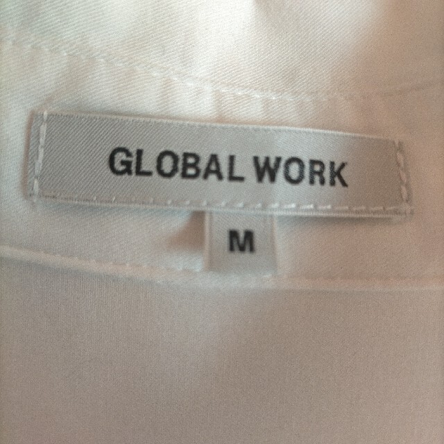 GLOBAL WORK(グローバルワーク)のワイシャツ レディースのトップス(シャツ/ブラウス(長袖/七分))の商品写真