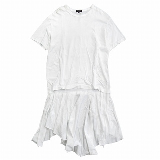 コムデギャルソンオムプリュス(COMME des GARCONS HOMME PLUS)の20ss コムデギャルソンオムプリュス スカート ドッキング ロング Tシャツ(Tシャツ/カットソー(半袖/袖なし))