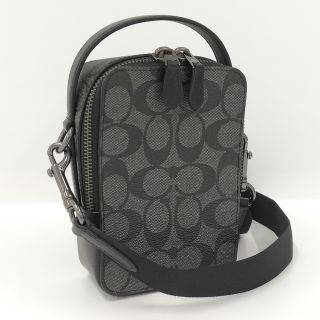 コーチ(COACH)のCOACH 2WAY ショルダーバッグ シグネチャー PVC ブラック(その他)