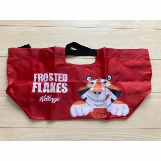 ケロッグ(Kellogg's)の【新品】ケロッグ　エコバッグ　大小セット　赤(エコバッグ)