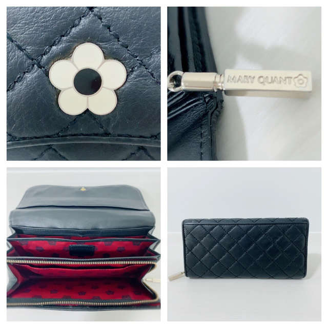 即購入不可! 新品★ MARY QUANT ミニウォレット お花 ピンク 箱付き