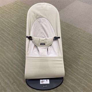 ベビービョルン(BABYBJORN)のベビービョルン　バウンサー　バランスソフト　カーキ ベージュ(ベビーベッド)