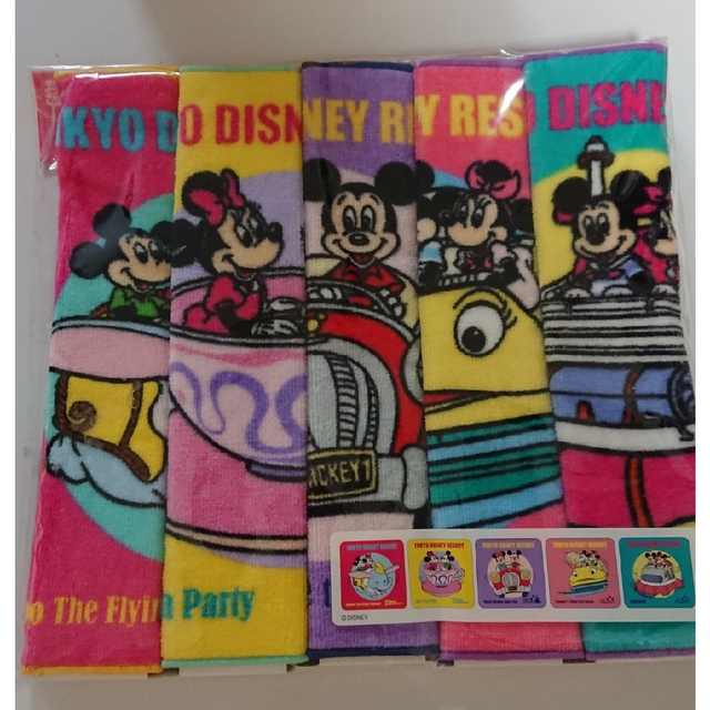 Disney - [専用出品]東京ディズニーリゾート ミニタオル5枚セットの ...