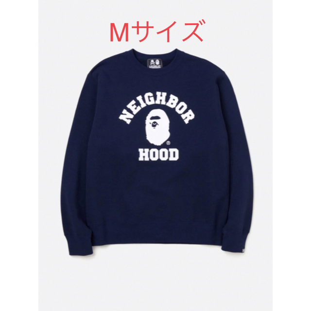 Mサイズ【 BAPE X NBHD 】RELAXED FIT CREWNECK