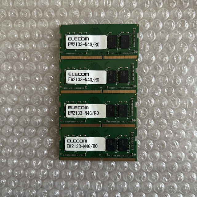 4GB x4枚　DDR4 2133 so-DIMM