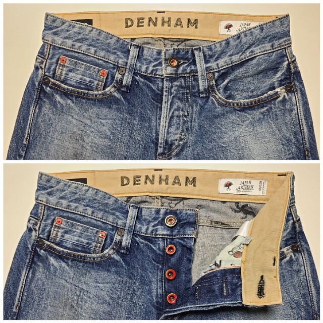 DENHAM(デンハム)の【美品】DENHAM 　RAZOR　MIJ10YA　630本限定　日本製　W27 メンズのパンツ(デニム/ジーンズ)の商品写真