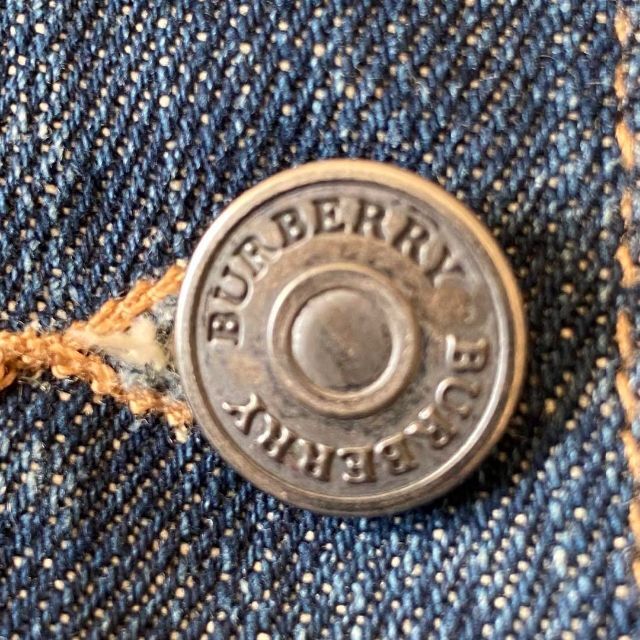 【2023A/W新作★送料無料】ジャケット/アウターBurberry London バーバリーデニムジャケット 袖ベルト UK 6