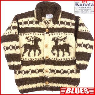 AKM KANATA コラボ カウチンセーター ニット/セーター 再値下げしま AKM KANATA コラボ カウチンセーター ニット/セーター 再値下げしま